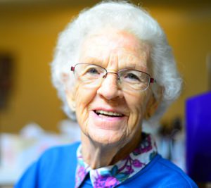 Smiling Elderly Woman