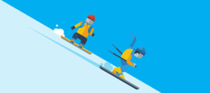 Animated skiing